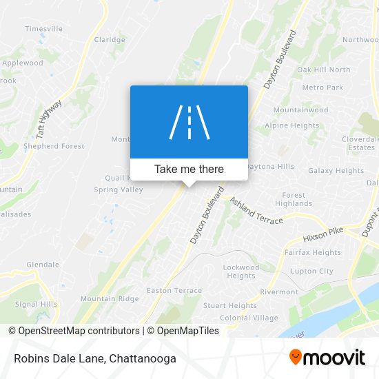 Mapa de Robins Dale Lane