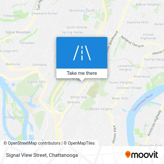 Signal View Street map