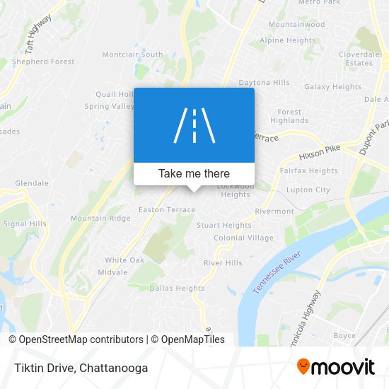 Mapa de Tiktin Drive