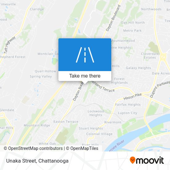 Mapa de Unaka Street