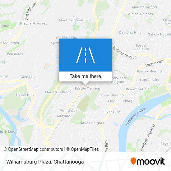 Williamsburg Plaza map