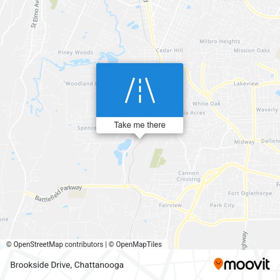 Mapa de Brookside Drive