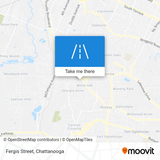 Mapa de Fergis Street