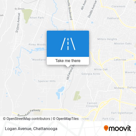 Mapa de Logan Avenue