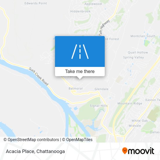 Mapa de Acacia Place