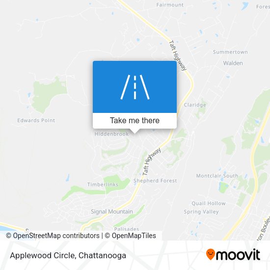 Applewood Circle map
