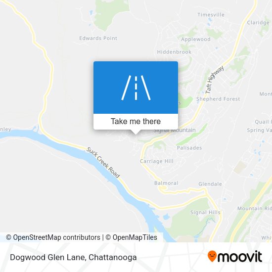 Dogwood Glen Lane map