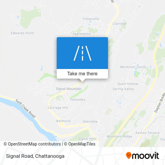 Mapa de Signal Road