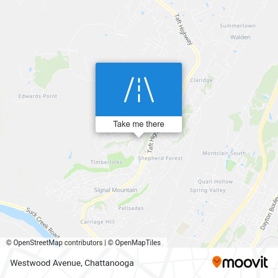 Westwood Avenue map