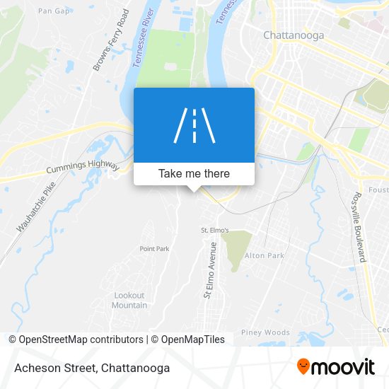 Mapa de Acheson Street