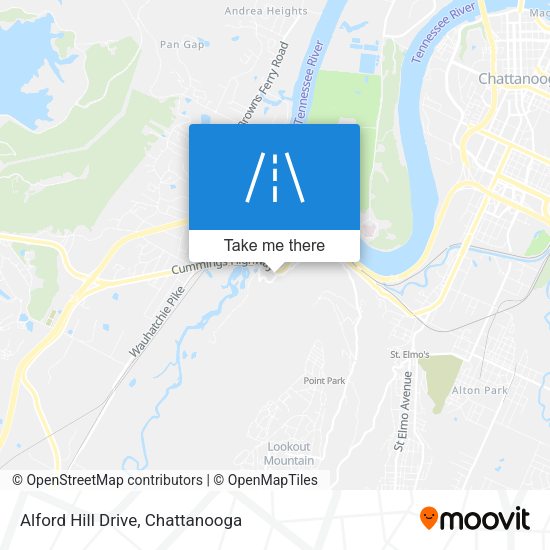 Mapa de Alford Hill Drive