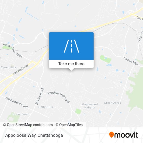 Mapa de Appoloosa Way
