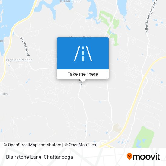 Blairstone Lane map