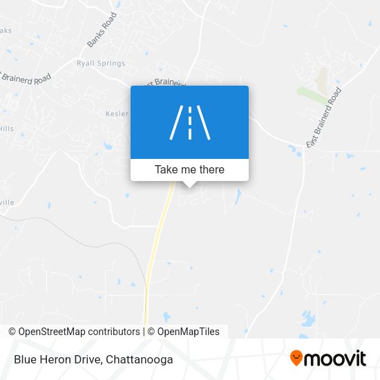 Blue Heron Drive map