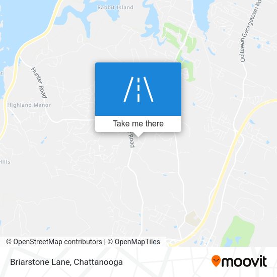 Briarstone Lane map
