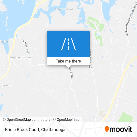 Bridle Brook Court map