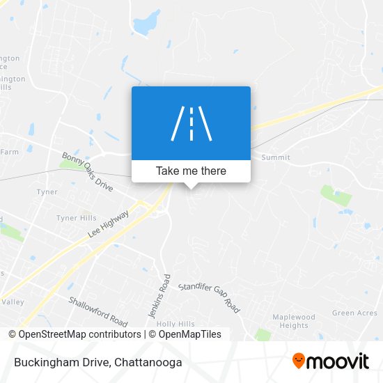 Buckingham Drive map
