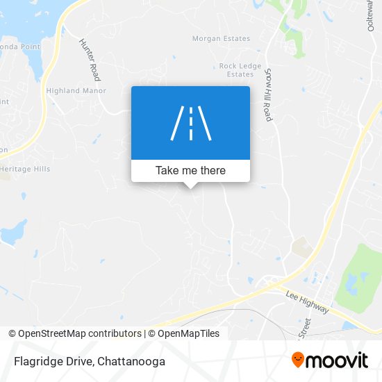 Flagridge Drive map