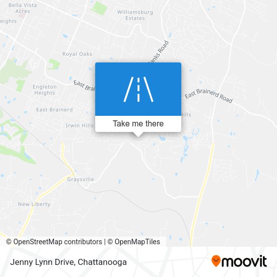 Jenny Lynn Drive map