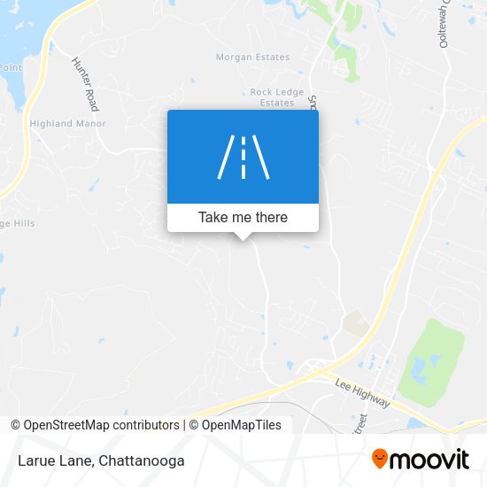 Mapa de Larue Lane
