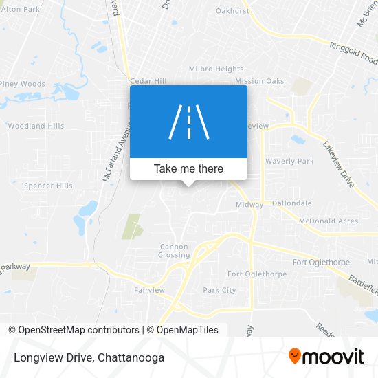 Longview Drive map