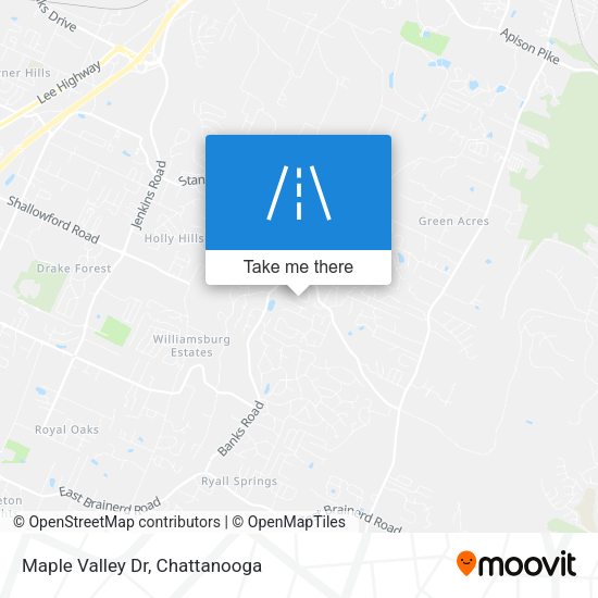 Maple Valley Dr map