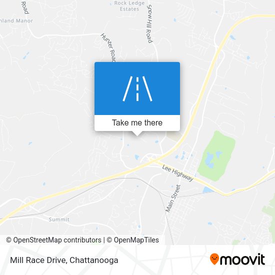 Mill Race Drive map