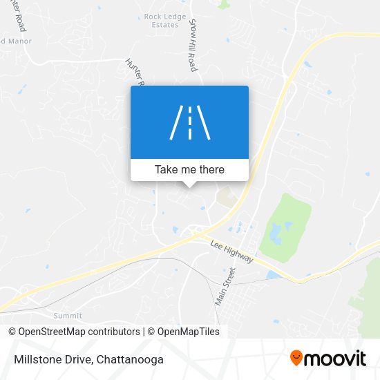 Millstone Drive map