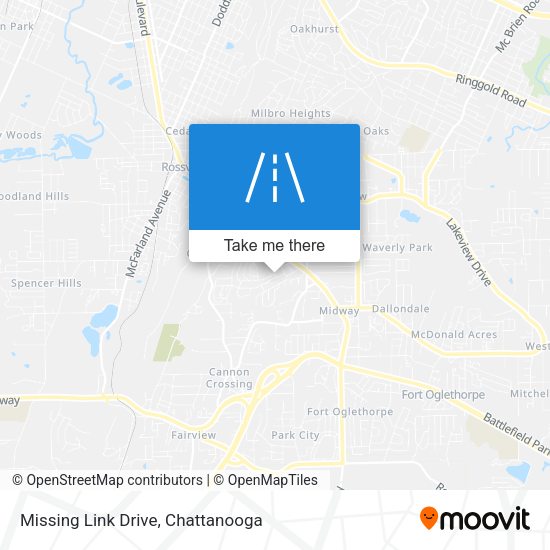 Missing Link Drive map