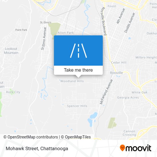 Mapa de Mohawk Street
