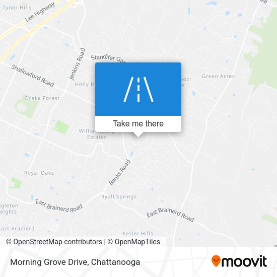 Morning Grove Drive map