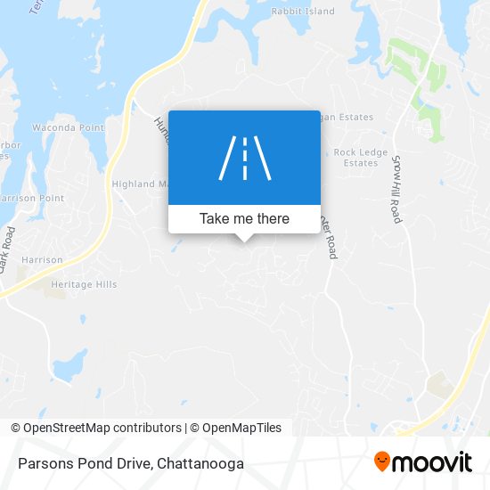 Mapa de Parsons Pond Drive