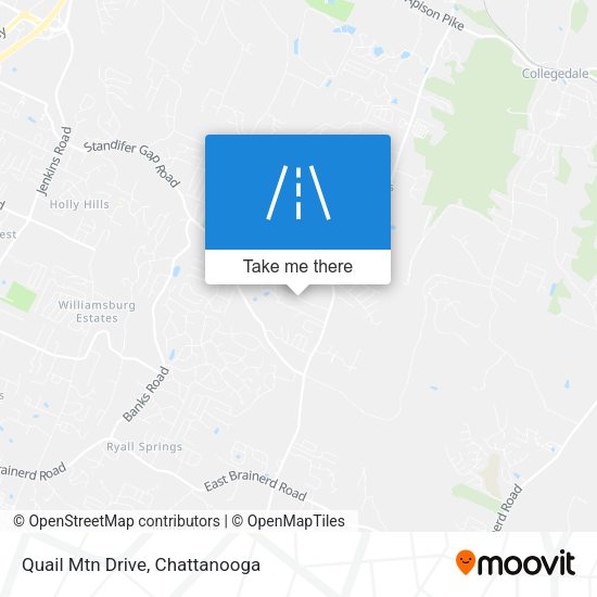 Quail Mtn Drive map