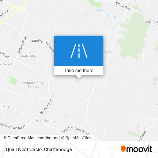 Quail Nest Circle map
