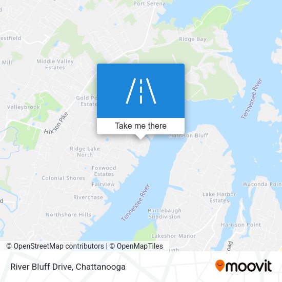 River Bluff Drive map
