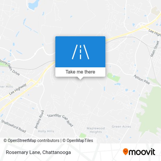 Mapa de Rosemary Lane
