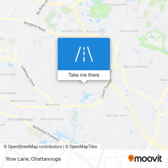 Mapa de Row Lane