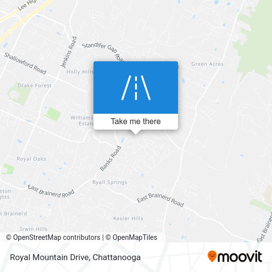 Royal Mountain Drive map