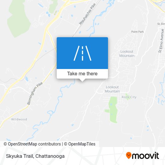 Mapa de Skyuka Trail