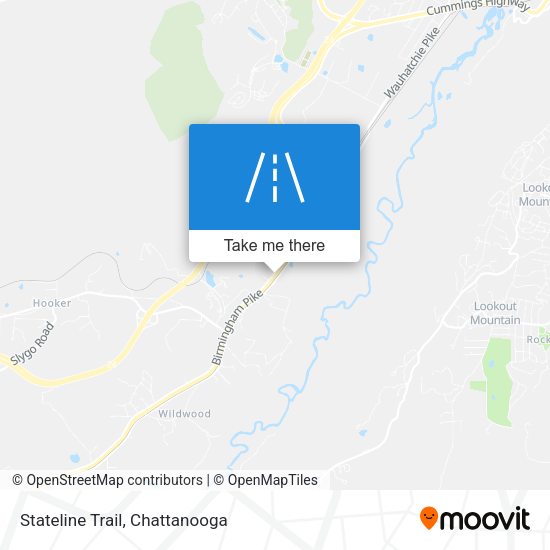 Stateline Trail map