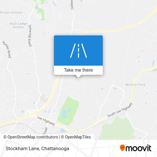 Mapa de Stockham Lane
