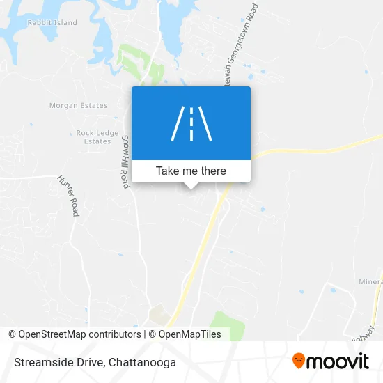 Streamside Drive map