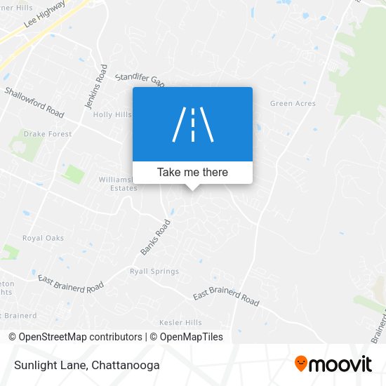 Mapa de Sunlight Lane