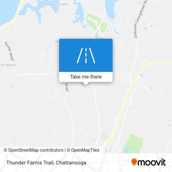 Thunder Farms Trail map