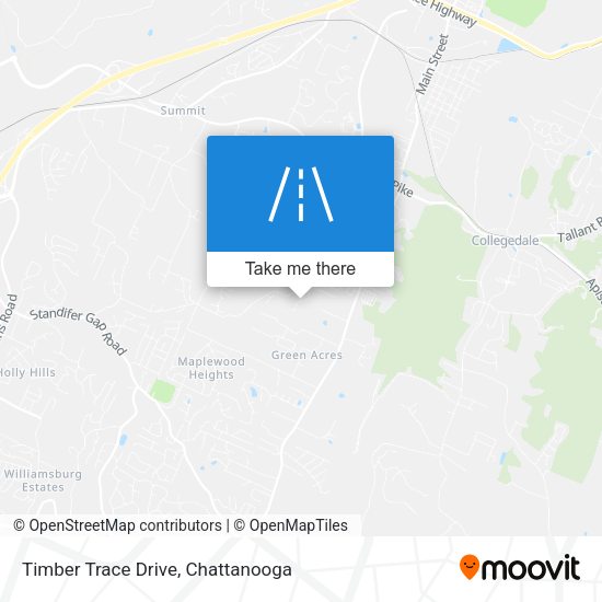 Timber Trace Drive map
