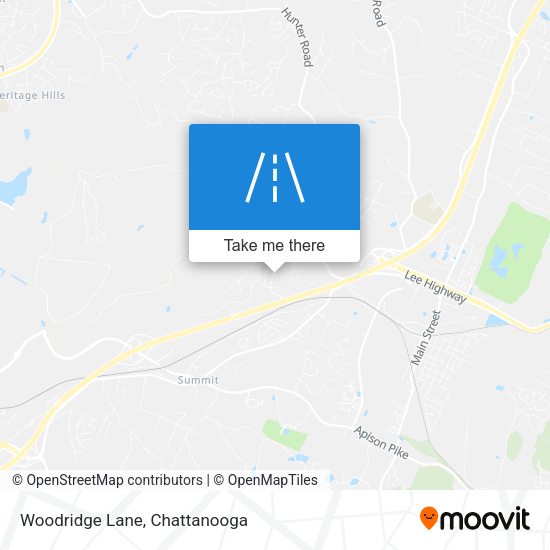 Mapa de Woodridge Lane