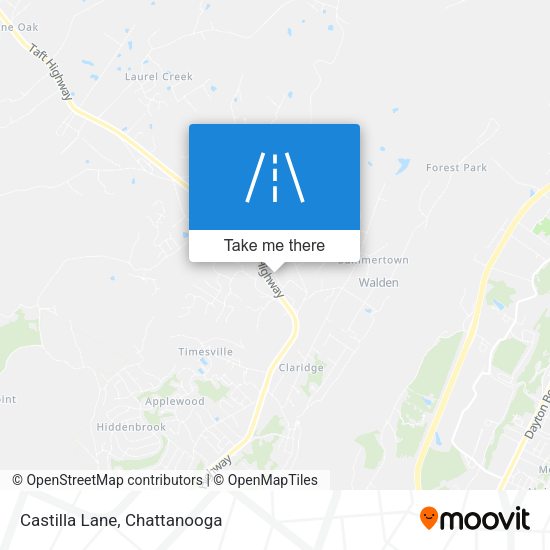 Mapa de Castilla Lane