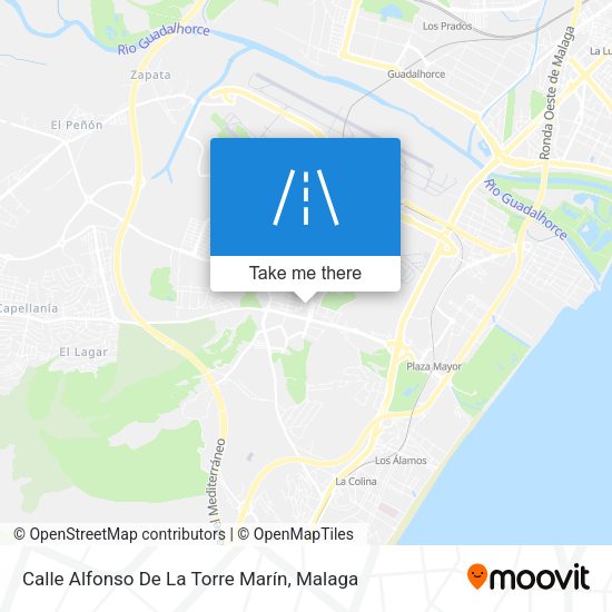Calle Alfonso De La Torre Marín map