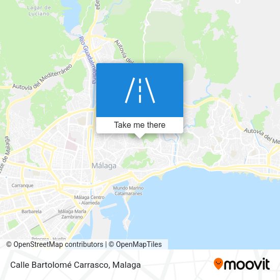 Calle Bartolomé Carrasco map
