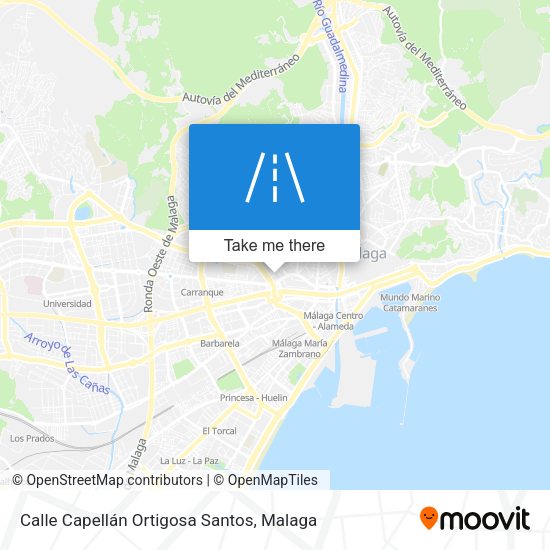 Calle Capellán Ortigosa Santos map
